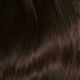 Extensions à clips châtain foncé cheveux bouclés 63 cm