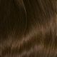 Extensions à froid châtain cheveux frisés 50 cm
