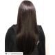 Extensions à froid châtain foncé cheveux raides 63 cm 1 Gr