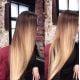 Extensions à clips blond doré cheveux raides 53 cm