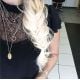 Extensions adhésives blond platine cheveux raides 63 cm