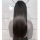 Extensions à chaud brunes cheveux raides 50 cm 1 Gr