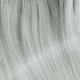 Extensions à chaud grises argentées cheveux raides 50 cm 1 Gr