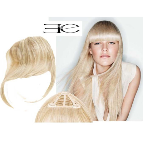 Frange à clips N613 Blond clair , cheveux 100 % naturels Frange à clips N613 Blond clair , cheveux 100 % naturels en vente sur elite-extensions.fr