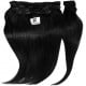 Extensions à clips noires volume luxe 180 Gr. Cheveux raides 53 cm
