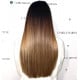 Extensions à loops châtain clair cheveux raides 48 cm 1 Gr