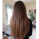 Extensions à loops châtain clair cheveux raides 48 cm 1 Gr
