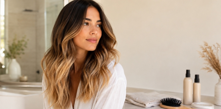 Tie and dye sur cheveux : guide + entretien - elite extensions